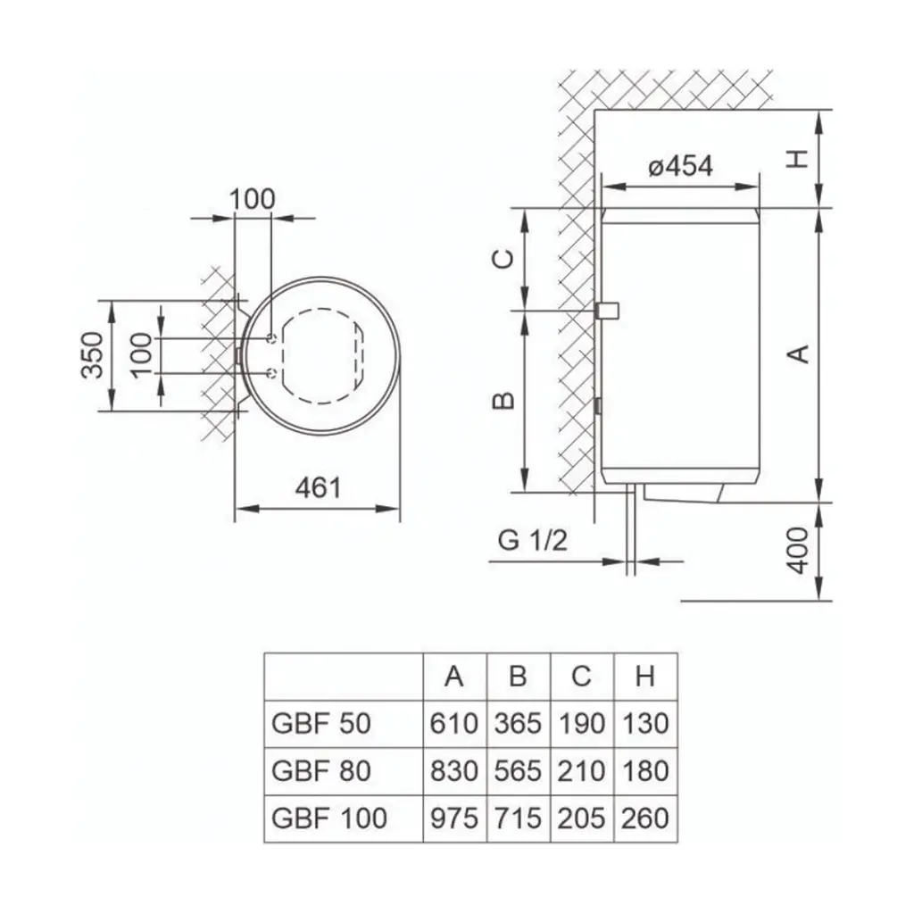Бойлер TIKI GBF 50/UA (700096) - фото 2