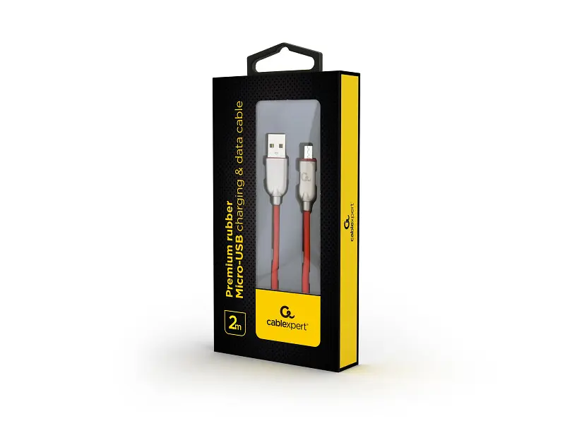 Кабель Cablexpert CC-USB2R-AMmBM-2M-R - фото 2