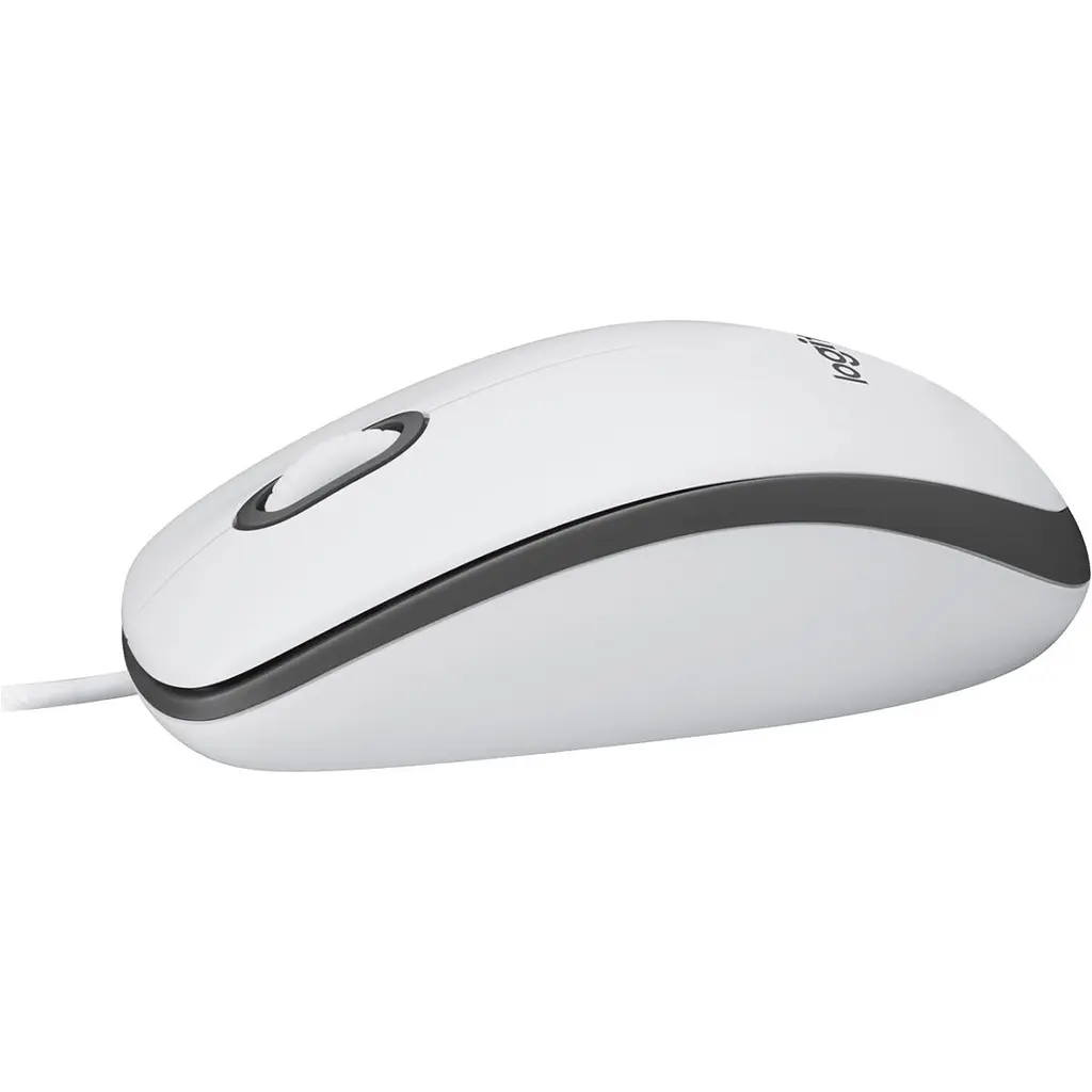Миша Logitech M100 White UA (910-005004/910-006764) [95315] - фото 4