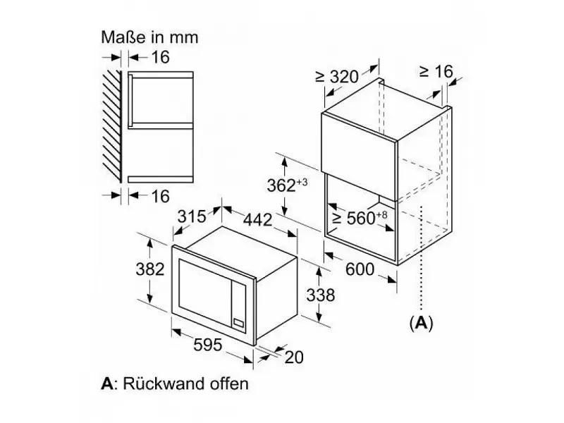 Встраиваемая микроволновая печь Bosch BFL623MB3 - фото 5