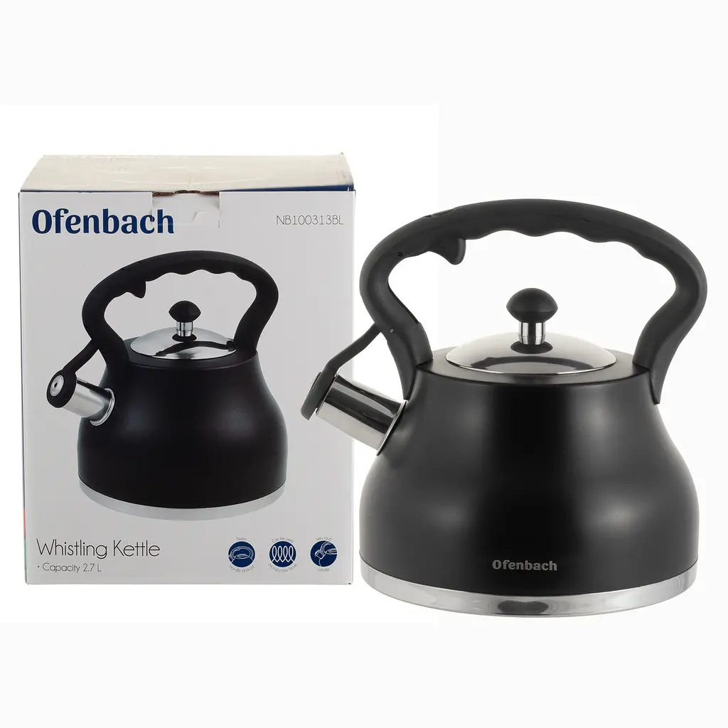 Чайник із свистком Ofenbach NB-100313BL 2.7 л - фото 10