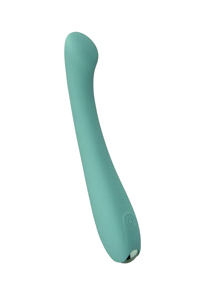 Вібратор FairyGasm MerryWand 17.5 см зелений - фото 7