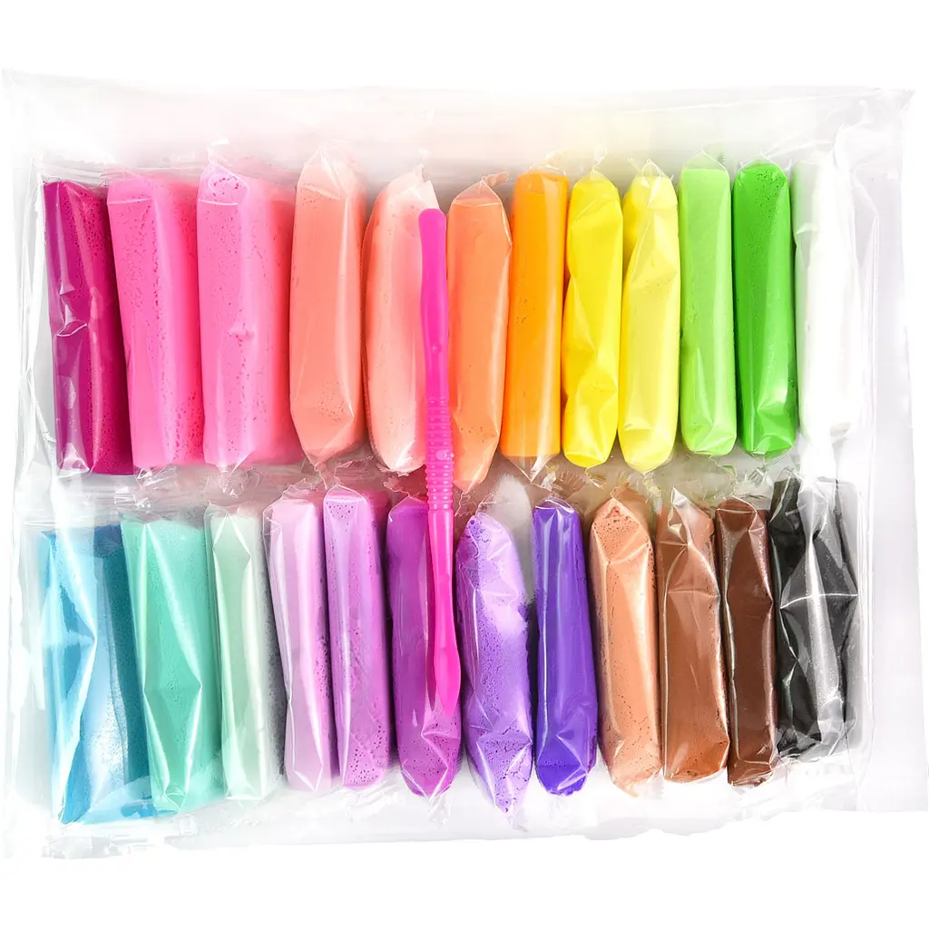 Набор для творчества Strateg U'DO Clay 144 г (6 г x 24 шт.) (41063) - фото 2