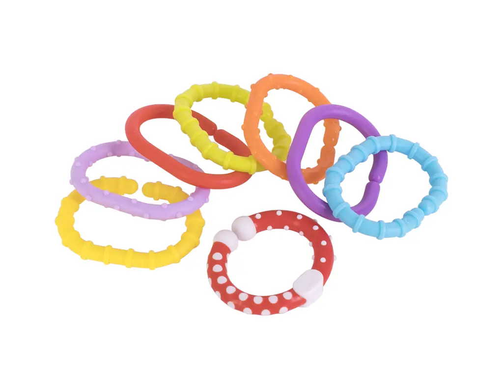 Игровой набор Baby Team Веселые колечки, 8 шт. (8860) - фото 3