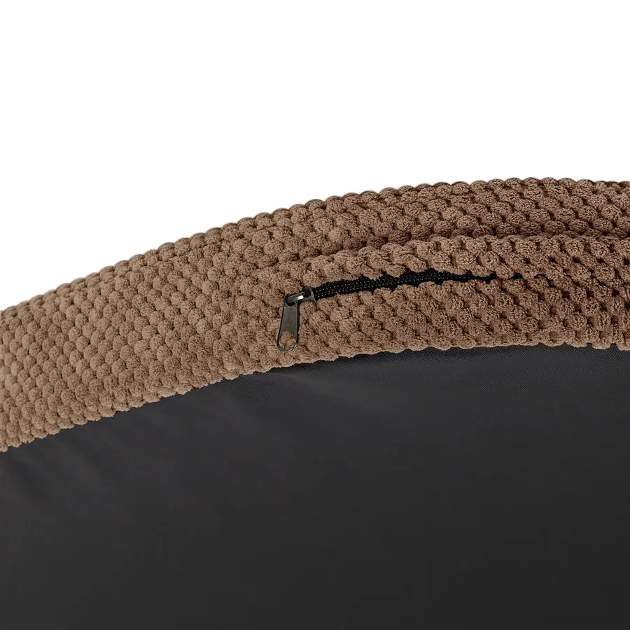 Лежанка для собак Waudog Relax, Доріс велюр, зі знімним чохлом, М, Ш 80 см, Дл 55 см - фото 5