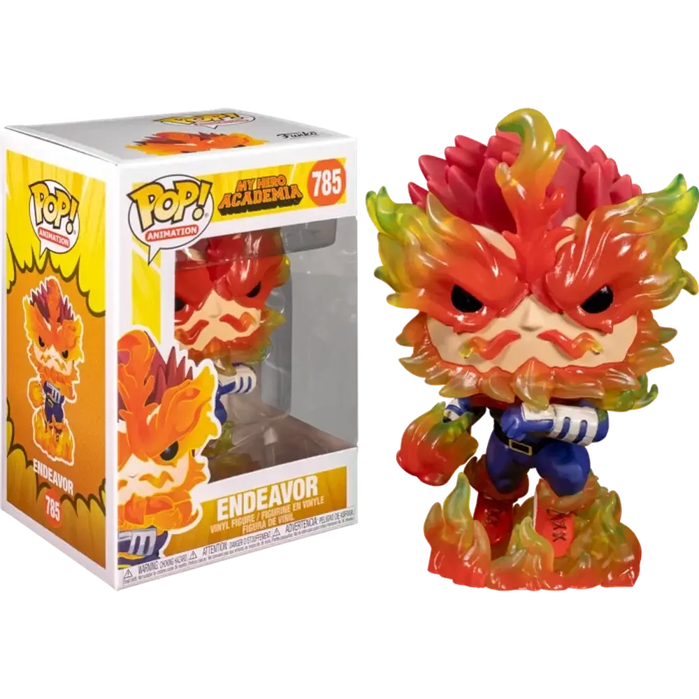Фігурка Фанко Поп Моя геройська академія Старатель Funko Pop My Hero Academia Endeavor 10 см MHA E 785 - фото 2