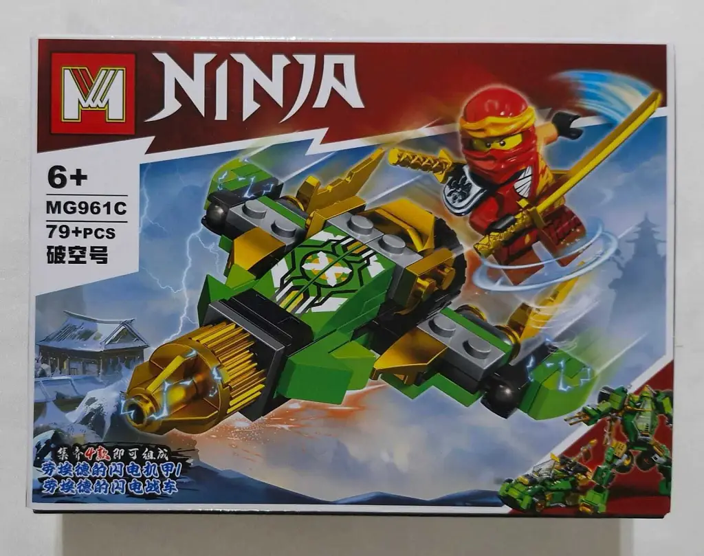 Конструктор Ninja 79-80 деталей (в ассортименте) - фото 4