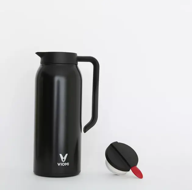 Термос Viomi Steel Vacuum Pot 1500ml Black - фото 2
