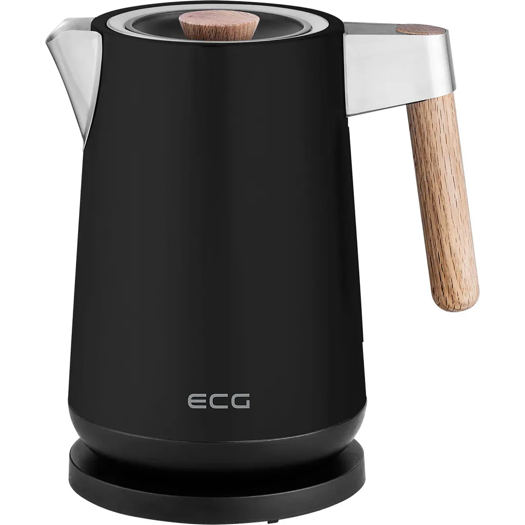 Електрочайник ECG RK 1768 Strix Timber чорний