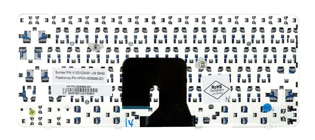 Клавіатура для ноутбука HP Pavilion (DV2-1000) Black, RU/EN - фото 2