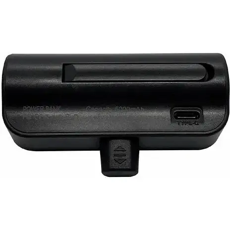 Портативна міні-батарея XON PowerBank MiniCharge Lightning 5000 mAh Чорна (DC5LE 6792) - фото 3