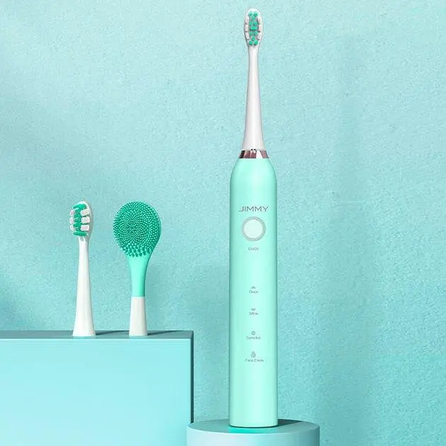 Електрична зубна щітка Jimmy T6 Electric Toothbrush with Face Clean Blue - фото 7
