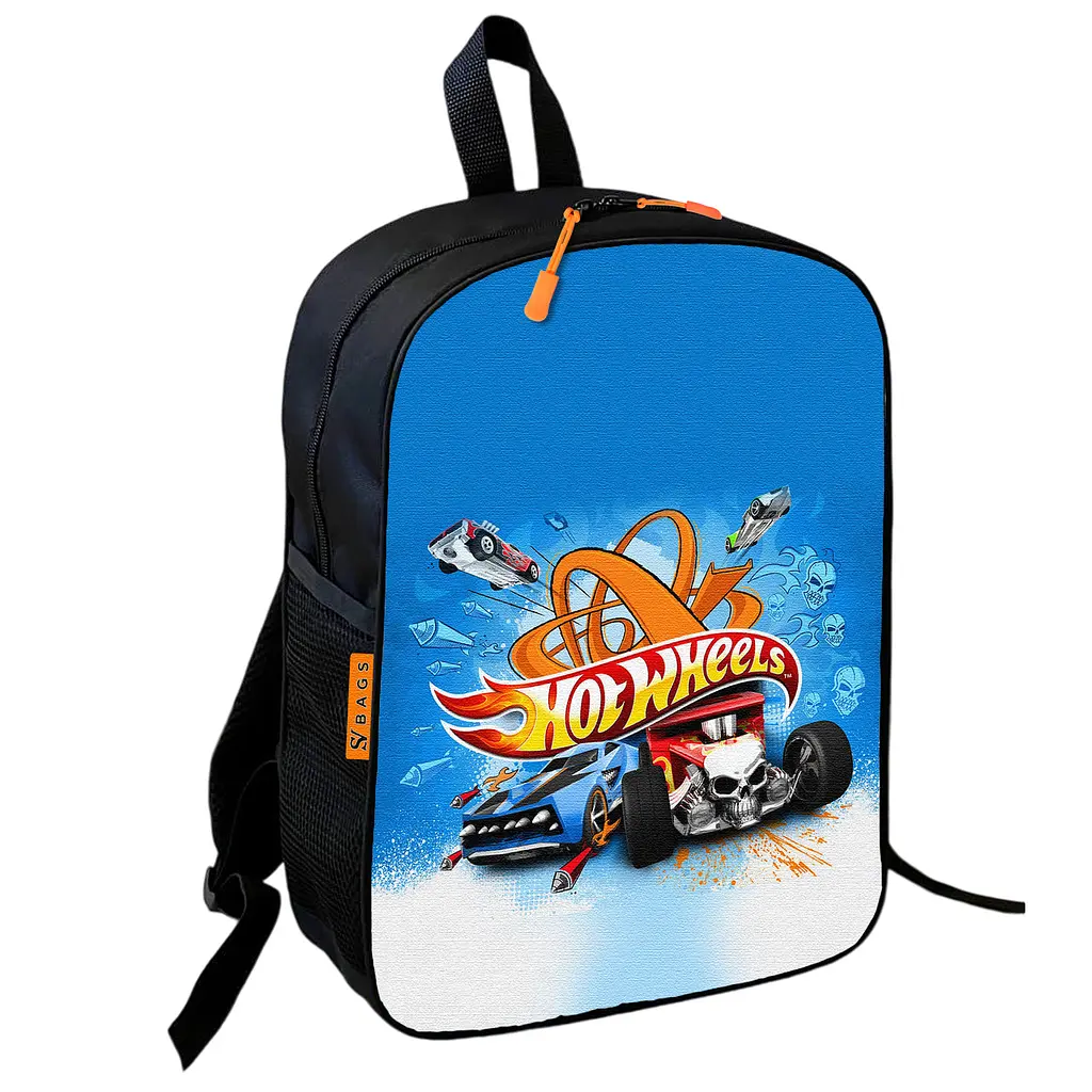 Набор детский Хот Уилс «Hot Wheels» рюкзак 36х27см сумка-бананка, кружка с принтом для мальчика (01615) - фото 2