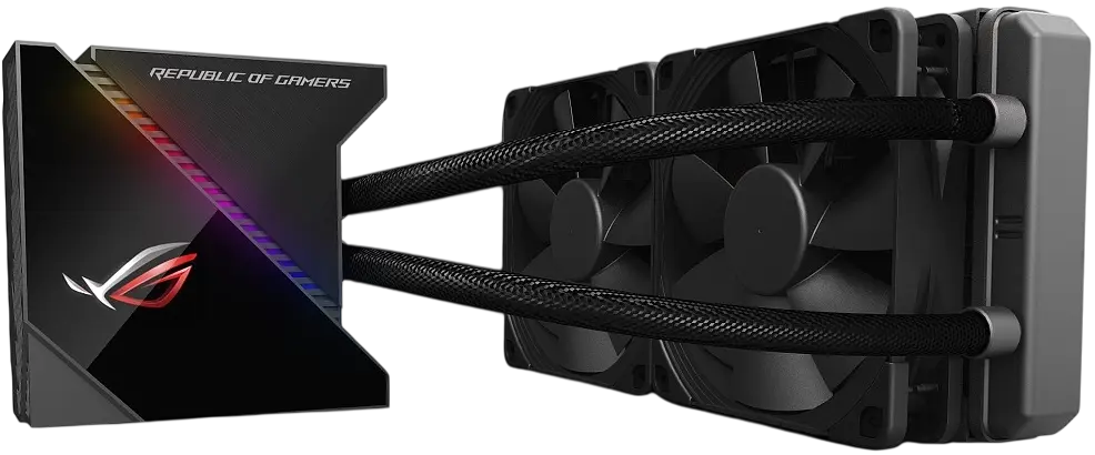 Водяне охолодження ASUS ROG RYUJIN 240 ARGB Black (90RC0030-M0UAY0) - фото 2