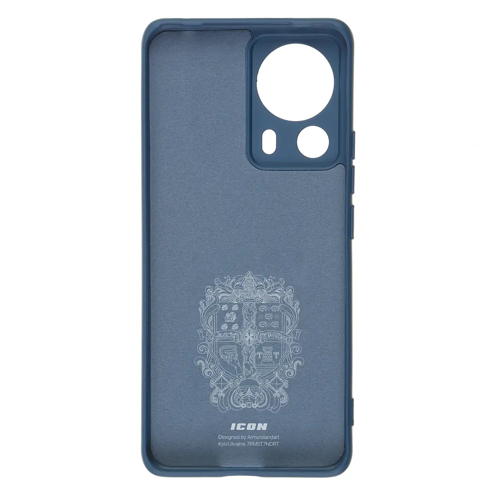 Чехол ArmorStandart ICON для Xiaomi 13 Lite 5G Camera cover Dark Blue (ARM66504) - фото 2