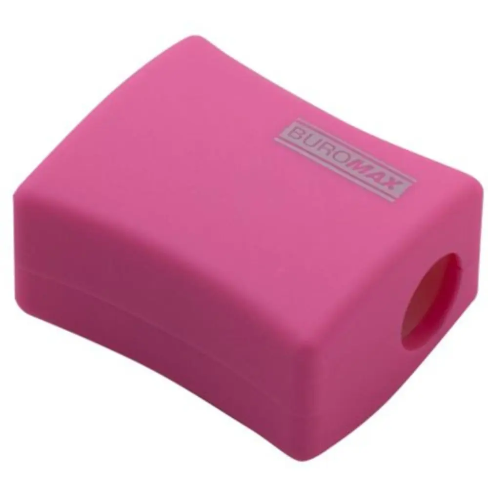 Точилка с контейнером Buromax Rubber Touch, в ассортименте (BM.4778-1) - фото 3