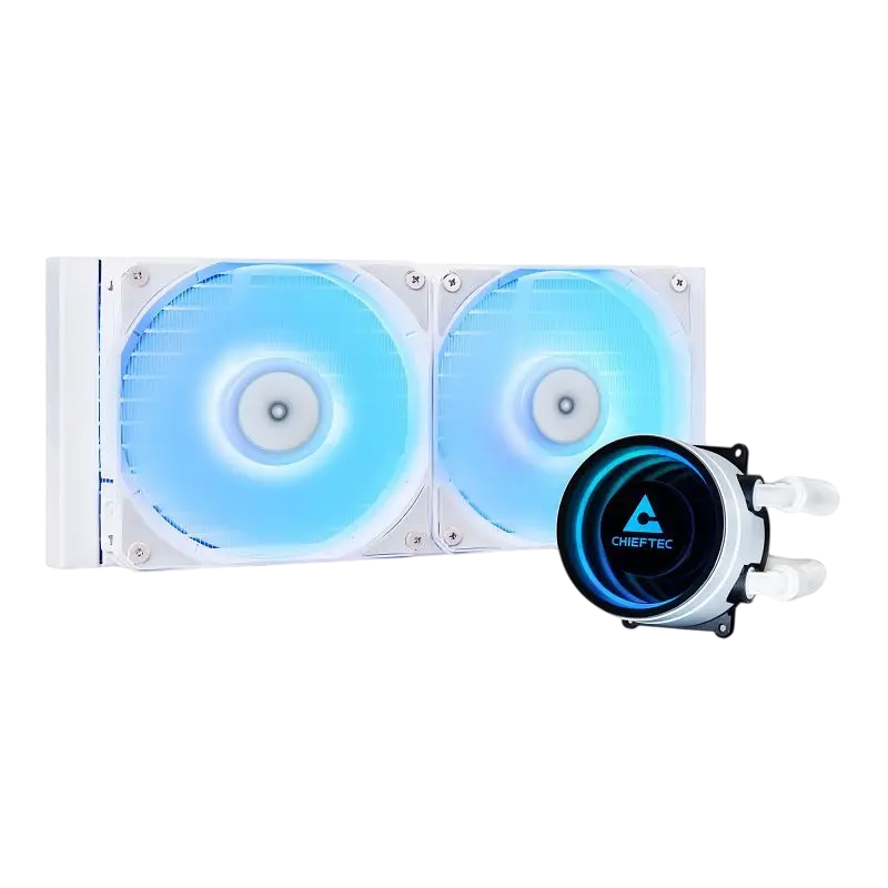 Водяне охолодження Chieftec Iceberg 240 ARGB White (CLC-240-RGB-W) - фото 3