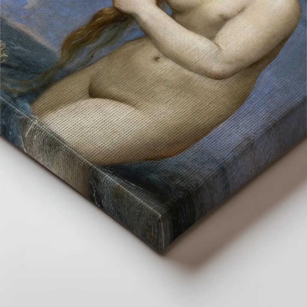Інтер'єрна картина Венера, що піднімається з моря. Тіціан, Titian, Venus Rising from the Sea, інтер'єрний декор, 60×45 см (id6977) - фото 3