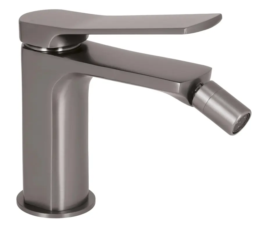 Смеситель для биде Qtap Slavonice, Gunmetal Black PVD (k35) QTSLA255GMB45923 - фото 2