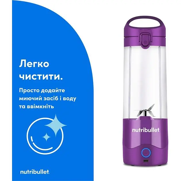Блендер Nutribullet NBP003PU (0C22300097) - фото 3