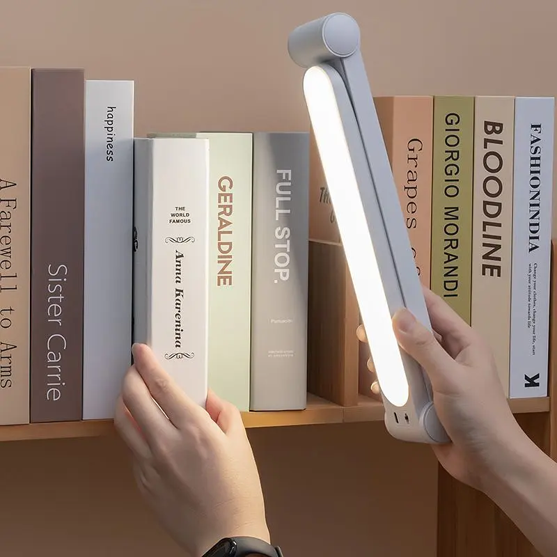 Світильник настільний Eurolamp LED 5W 3000-6500K Type-C+Battery 1200mAh білий (LED-TLB-5W(M) - фото 3