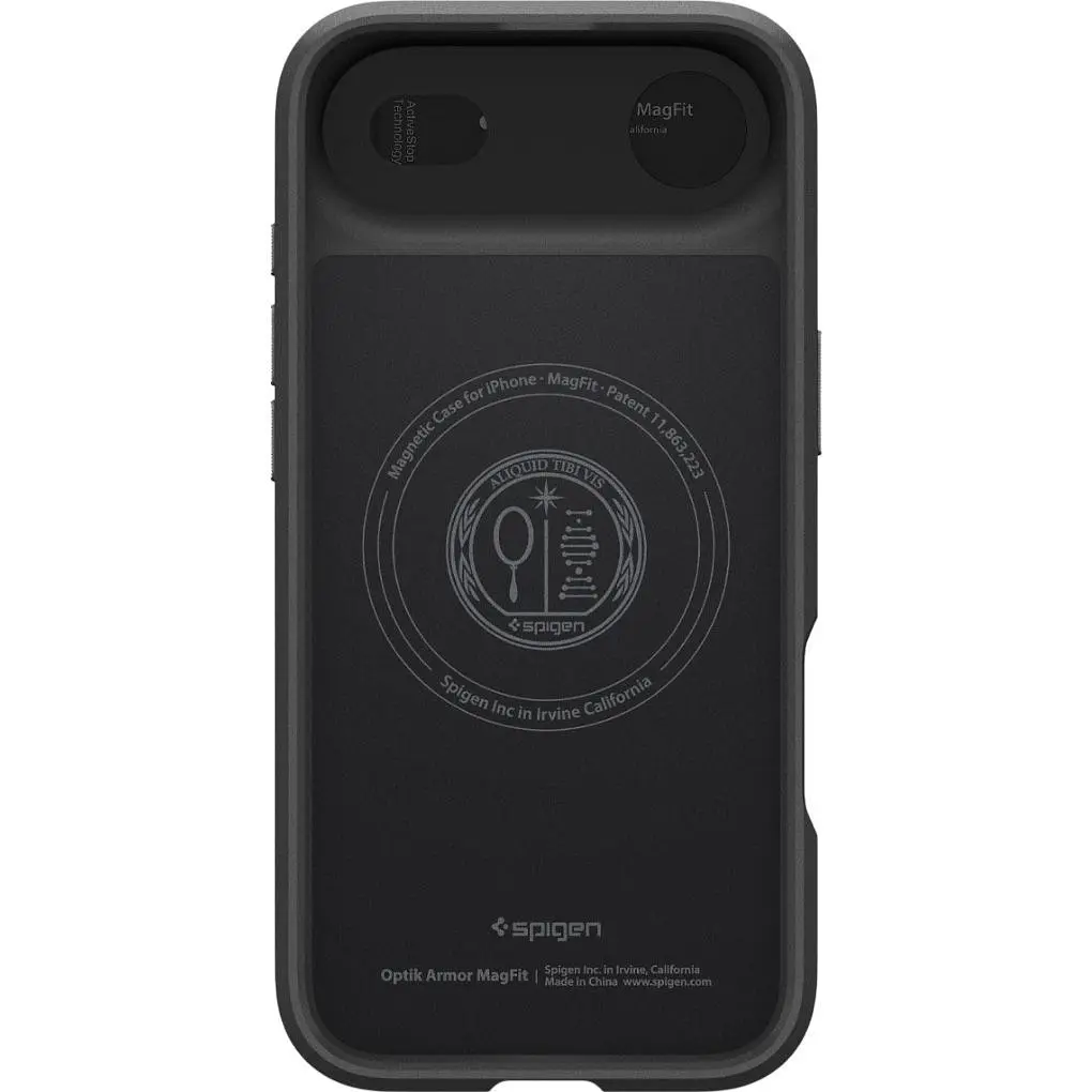 Чохол Spigen Optik Armor MagFit with MagSafe для Apple iPhone Air Black (ACS09930) [163088] - фото 4