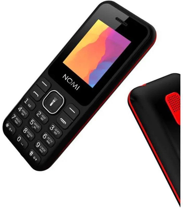 Мобiльний телефон Nomi i1880 Dual Sim Червоний - фото 5