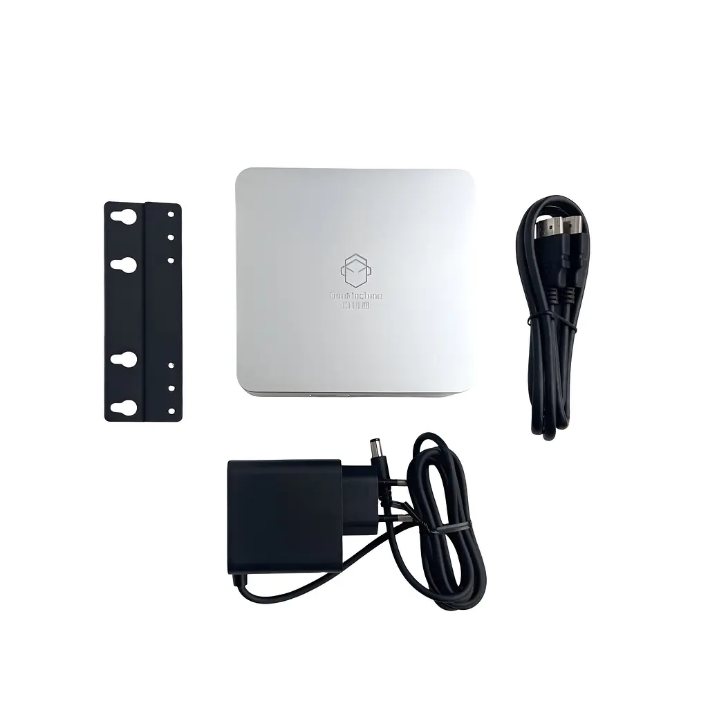 Міні-Пк GenMachine Ren 4000 / Ryzen 3 4450U / RAM 16GB / SSD 256GB / LAN / Wi-Fi / Bluetooth / Windows 11 Pro (Без ключа) / Сірий - фото 4