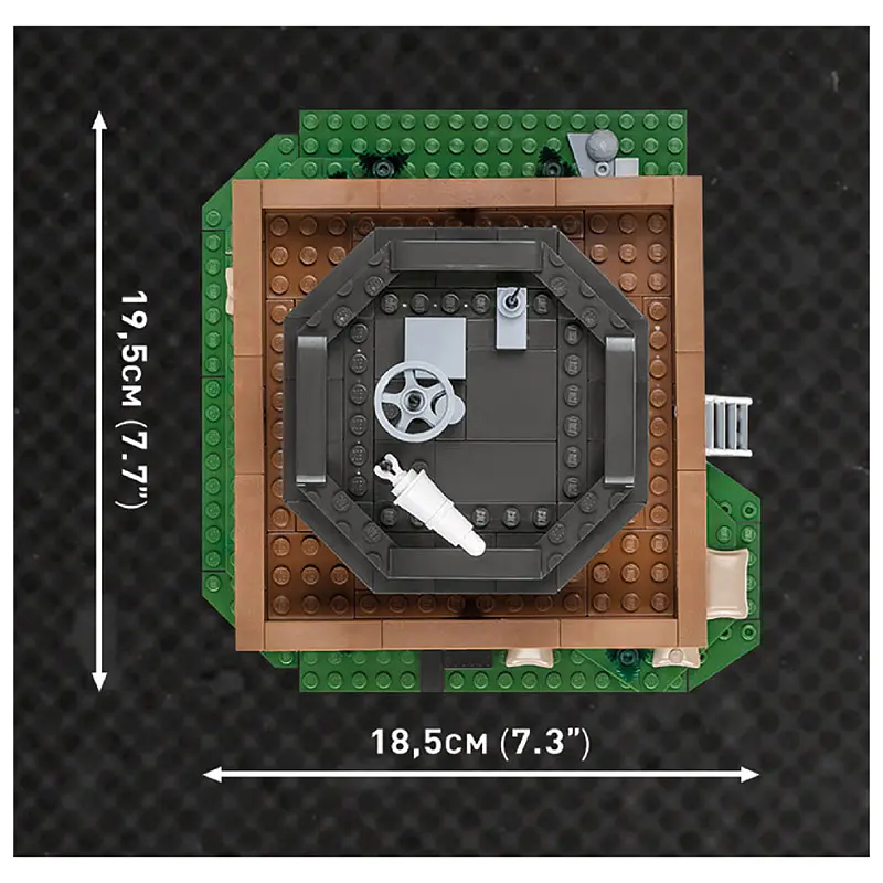 Конструктор Cobi Company of Heroes 3 USA Центр Авіапідтримки, масштаб 1:35, 652 деталі (COBI-3042) - фото 9