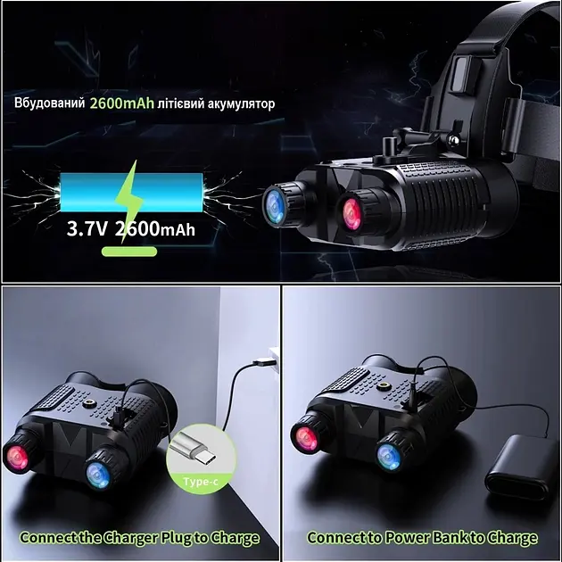 Бінокуляр нічного бачення Dsoon NV8160 + кріплення на голову + кронштейн FMA L4G24 на шолом - фото 8