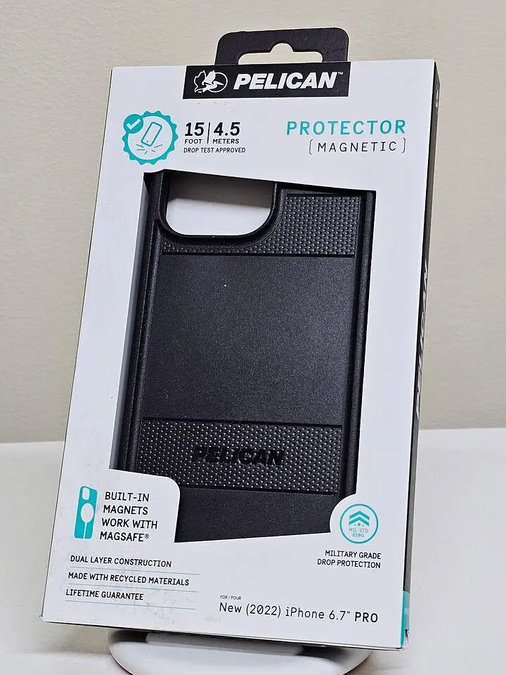 Чохол протиударний Pelican Protector MagSafe для iPhone 14 Pro Max (6.7") Black - фото 6