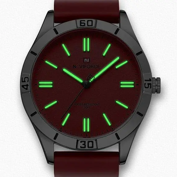 Жіночий наручний годинник Naviforce Bagira (Bordo) - фото 5