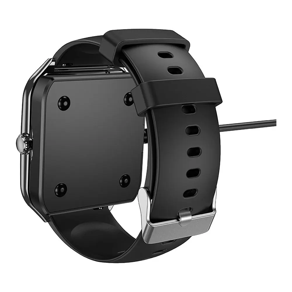 Магнитный USB кабель для зарядки смарт часов Hoco Y28 60 см Black (37047_3610139) - фото 4