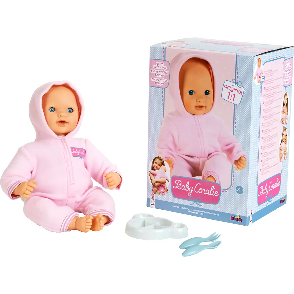 М'яка дитяча лялька Klein Baby Coralie (1723) - фото 5