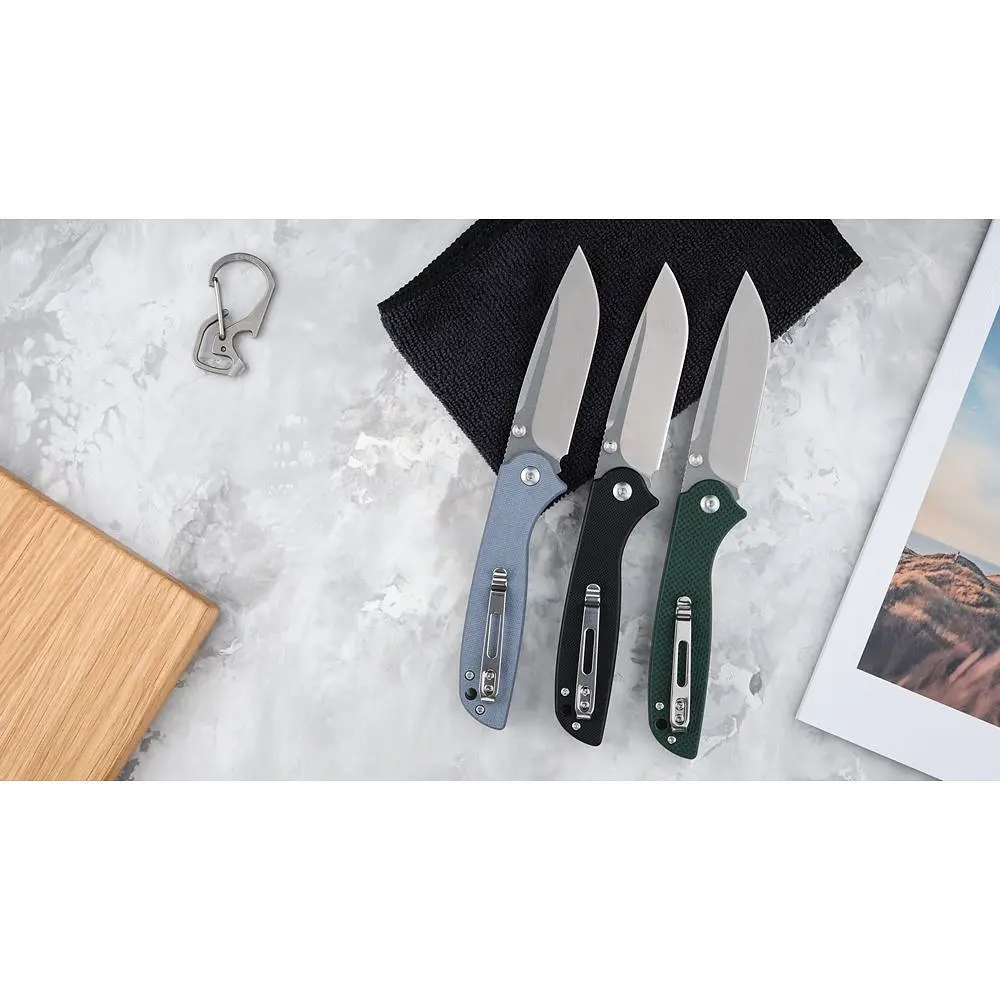 Ніж складаний Ganzo G6803 ciрий - фото 8