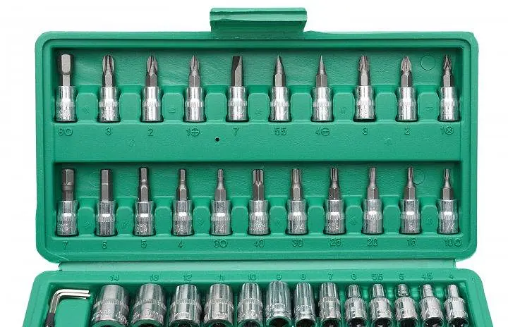 Набір інструментів у валізці Piece Tool Set (46 предметів) - фото 4