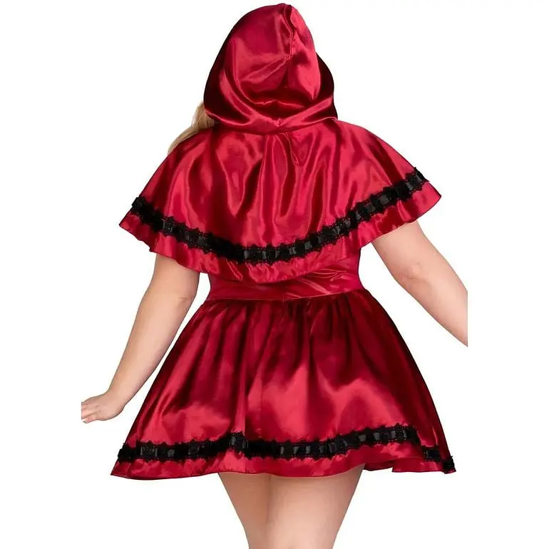 Костюм красной шапочки Leg Avenue Gothic Red Riding Hood 3X-4X - фото 2