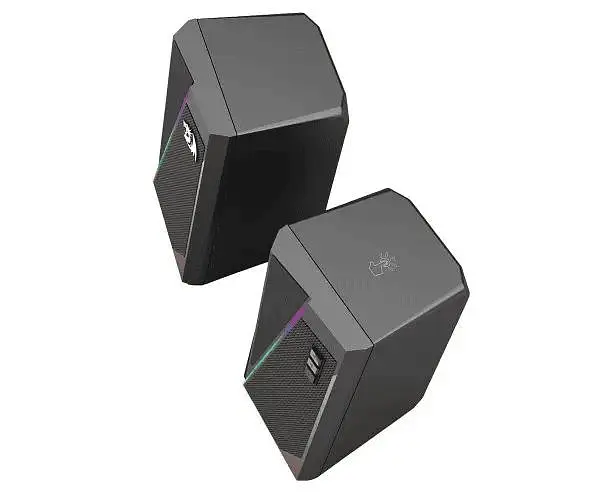 Акустическая система Redragon 2.0 Anvil GS520, 6Вт (RMS) USB, 3.5мм чорна (77878) - фото 3