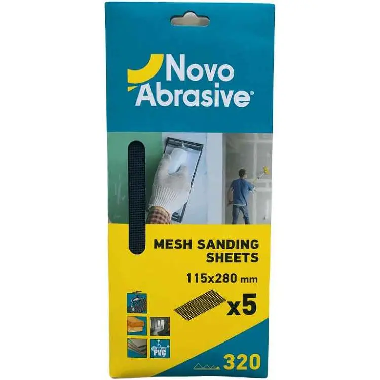 Сітка абразивна NovoAbrasive P320 5шт