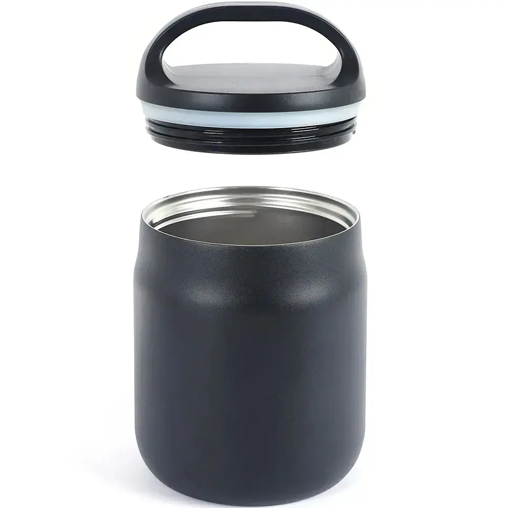 Термос Lifeventure Food Flask 0.6 L Чорний - фото 3