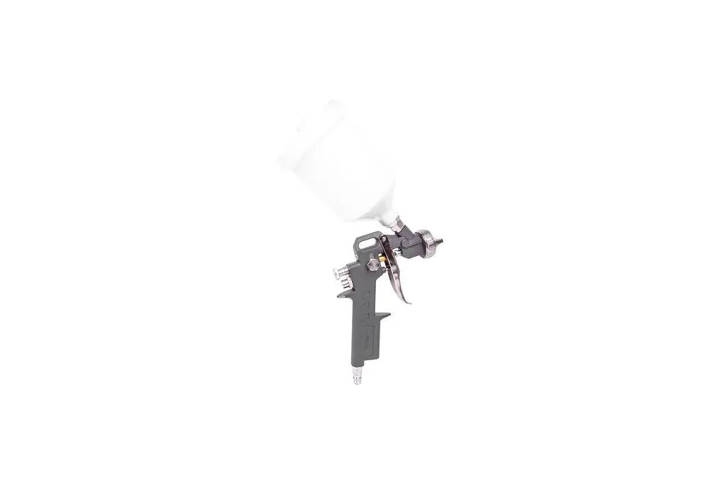 Пневматичний фарбопульт HP Intertool верхній бак 600 мл d=1.5 мм PT-0204 - фото 3