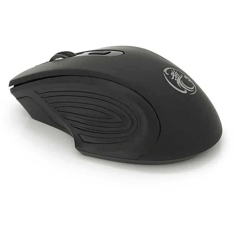 Ігрова миша бездротова iMICE G1800 Rechargeable, 4 кнопок, акумулятор, 1600dpi, 2.4Ghz, Black - фото 2