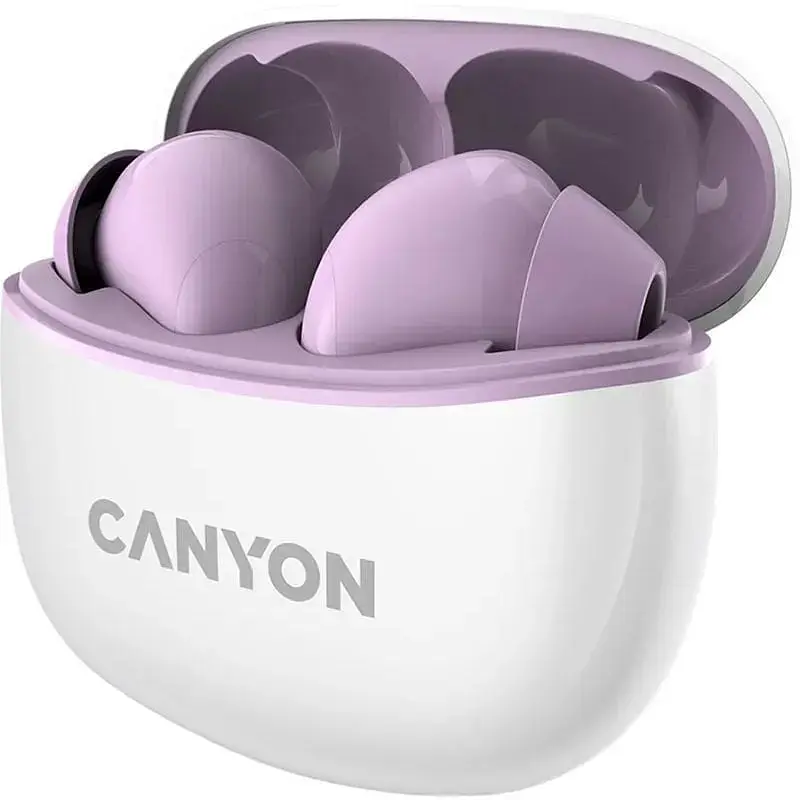 Навушники Canyon TWS-5 Purple CNS-TWS5PU - фото 2