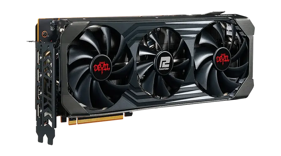 Відеокарта AMD Radeon RX 6700 XT 12GB PowerColor Red Devil OC (AXRX 6700XT 12GBD6-3DHE/OC) Б/В - фото 3