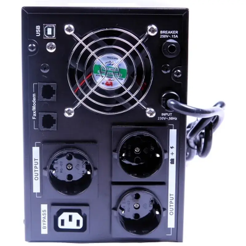 Пристрій безперебійного живлення SVC VP-3000-LCD 3000VA (VP-3000-LCD) - фото 2