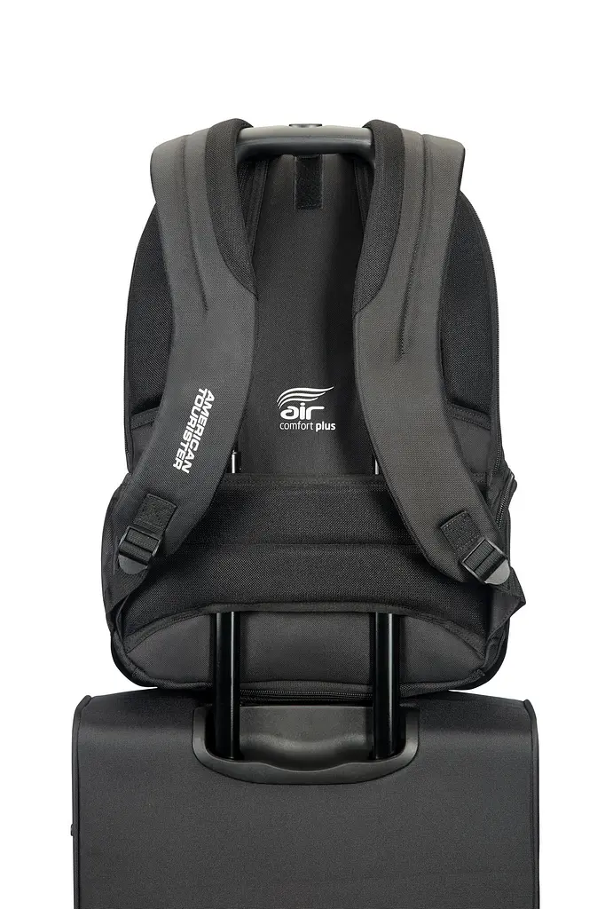 American Tourister Рюкзак для ноутбука 15.6" American Tourister, Urban Groove UG7 office backpack, поліестер, 26л, чорний - фото 2