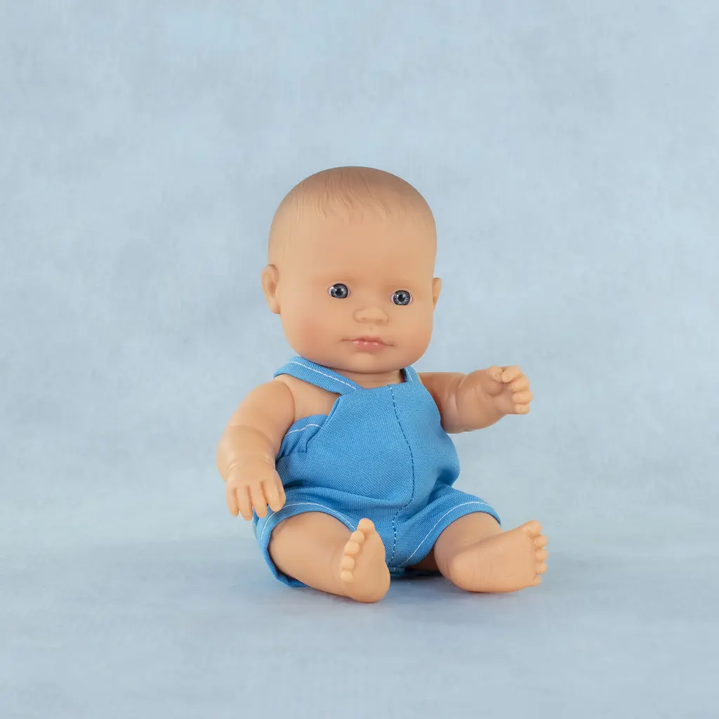 Лялька-пупс анатомічний Miniland хлопчик-європеєць в одязі 21 см (33000) - фото 2