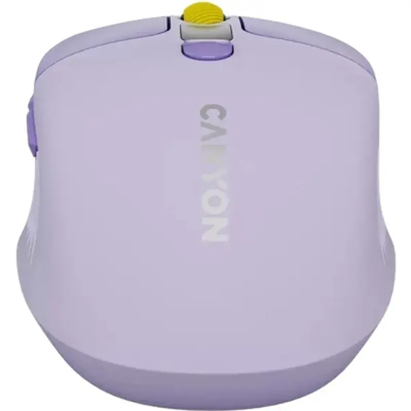 Мишка Canyon MW-26 LCD Silent Wireless/Bluetooth Violet (CNS-CMSW26V) - фото 9