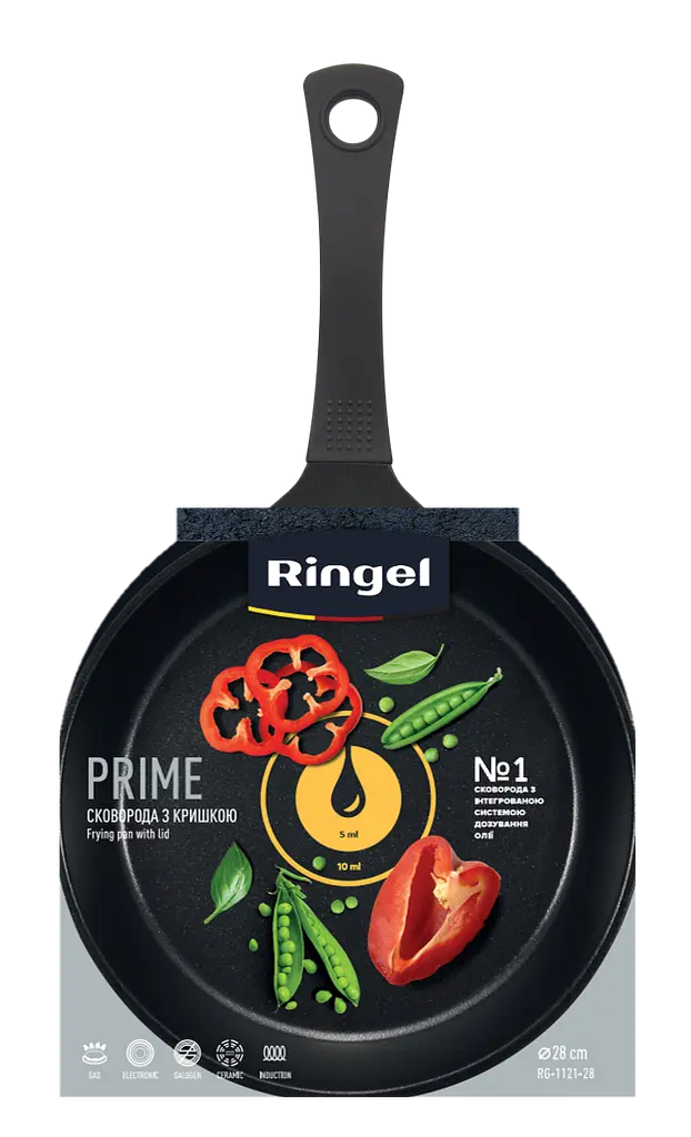 Сковорода Ringel Prime 28 см kuh0016845 - фото 4