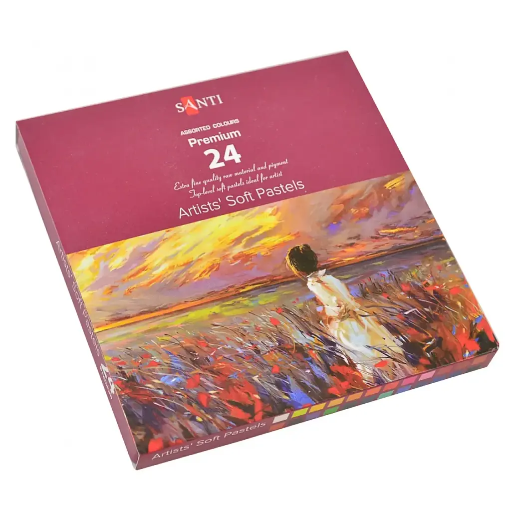 Пастель суха "Santi" №353275 24кольор.(2)